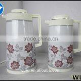 Pink Glass Refill Vacuum Flask, Drinking Water Pot, Steel Body Thermos