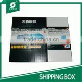 FOUR OVERLAP CARTON CORRUGATED MAILER SHIPPING BOXES WITH CMYK PRINT thumbnail-6