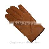 Brown Pigskin Waterproof Anti-oil Cut Working Gloves thumbnail-3