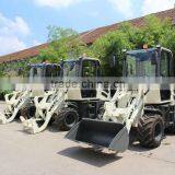 800kg 0.8 Tons Mini Loader ZL08 WL80 Articulated Mini Wheel Loader for Sale thumbnail-1