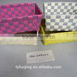PP Plastic Storage Basket Homeware Basket Handmade thumbnail-2