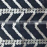 Polyester Chiffon Fabric Gold Sequin Fabric Polyester Chiffon thumbnail-6