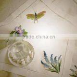 Individual Napkin, Cotton, With Nice Hand Embroidered Pattern thumbnail-2