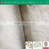 Suzhou textile wholesale 100% polyester fake fur fabric for garment