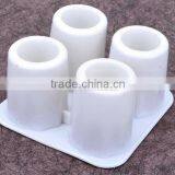 Silicone 4 Cup Shot Glass Mold Cool Shooters Ice Cube Tray Dishwasher Safe thumbnail-2