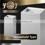 Household Desktop Triangle Trash Can Trash Container Wheel