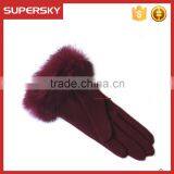 V-363 Slap-up Women Wool Winter Warmer Touch Screen Gloves Magic Golves Arm Warmer thumbnail-4