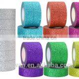 Colored glitter tape