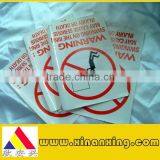 self adhesive label