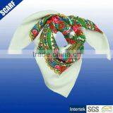 2015 Silk Satin Square Scarf Foulsrd 50*50cm thumbnail-1