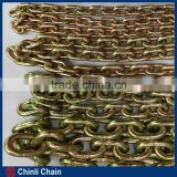 NACM90 Standard Transport Link Chain,US Standard High Strength Link Chains ,Color zinc Plated Welded Link Chains