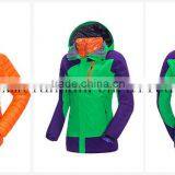 Lday's Interchange Jacket Attachable Fleece Windproof Ski Jacket Apparel Woman thumbnail-3