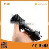 1158 New Design!! XM-L T6 LED Ultra Power Aluminum Torch Light Seat Belt Cutter Flashlight for Car thumbnail-1