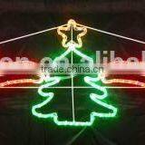 Cross Street Light With Gold Bell Motif Light Christmas Street Motif Light thumbnail-3