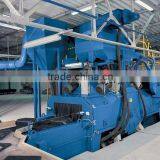 Wire mesh belt continuous shot blasting machines