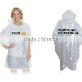 Disposable Poncho With Logo Printed thumbnail-1