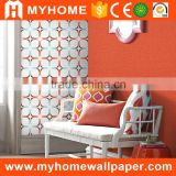 Good design pvc waterproof decorative wallpaper for restaurant
