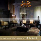 JS01 Sectional Three Seater Sofa Full Grain Leather Sofa JL&C Luxury Home Furniture New Sofa Designs (China Supplier) thumbnail-1