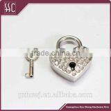 Heart-shaped Metal Lock for Handbag,fashion Lock for Bag Accessory,2014 Hot Sale Heart-shape Lock With Key thumbnail-1