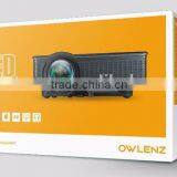 LCD Projector SD50 Plus Pico Projector 1000:1 40"-150" for Home Entertainment Projector