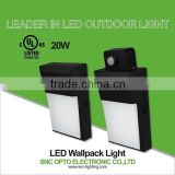 UL cUL led mini wall pack with photocell optional