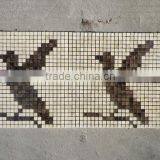 Bird Design Round Mosaic Mosaic Pictures Pattern thumbnail-1