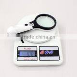 2X95mm 45X22mm 3 LED Lights High Definition Low Vision Illuminating Magnifier thumbnail-5