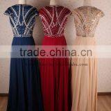 Fashion New Ladies Western Long Dress Bridal Mother Dress Party Dress Mother Of The Groom thumbnail-5