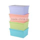 Felton Plastic Storage Box for Clothes With Pastel Color Toy