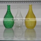 2013 hot sales tall gold colored glass vases wholesale