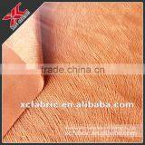 Burn Out Fabric / 100% Polyester Warp Knitting Fabric / 1mm Brushed Super Soft Velboa