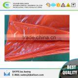 6.0 Oz. Per Square Yard Orange Poly Tarps, Orange Tarps From 1200 Denier - 14x14 Weave Count