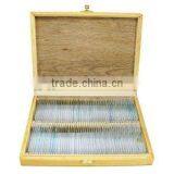 Prepared Slide Set of 76 for Children Microscope