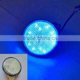 Round Reflector LED Reflectors Brake For Car ATV UTV SUZUKI HARLEY Turn Signal Lights Clear Lens thumbnail-1