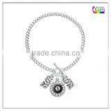 Zinc Alloy Mini Billiard Bracelet thumbnail-1