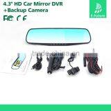 Manufacture 4.3" Blue Glass 1080P Rearview Mirror Car Camera thumbnail-6