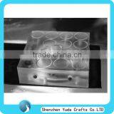 Clear Square Plexiglass Cutting Acrylic Home Made Cnc x4 Faster