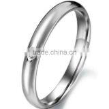 2SHE High Quality Womens cz Rings Jewelry in Stainless Steel thumbnail-1