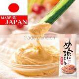 Japanese High quality mayonnaise dressing , spicy cod roe flavor, canned fish roe