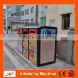 Solar Powered Smart Sensor Large Rubbish Bins, Outdoor Trash Compactor Bin thumbnail-2