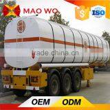 China Brand Fuel Tank Semi Trailer , Heavy Oil Tanker Truck Price thumbnail-4