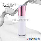 China Made New PMMA Materia Screen Printing Cosmetic Packaging Bamboo Lotion Bottle thumbnail-1