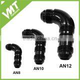 Aluminum Adapter Fitting AN10 90 Degree Full Flow AN Bulkhead thumbnail-2