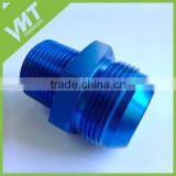 Black Blue Anodized AN4 M10*1.5 AN Fittings 4AN to 1/8 NPT thumbnail-2