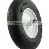 Wheel Barrow Tire 4.80/4.00-8 Solid pu Foam Rubber Wheel thumbnail-2