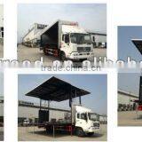 Outdoor Mobile Stage Semi-Trailer/ Stage Advertising Truck for Road Show,broadcast thumbnail-1