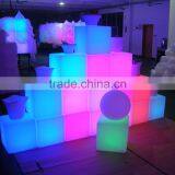 Remote Control LED Lighting Chair PE Plastic Led Funny Bar Stool thumbnail-5