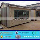 Flat Pack High Quality Prefab Steel Frame Guard House With Metal Carved Board thumbnail-5