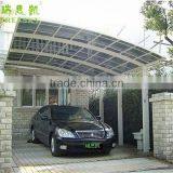 White Metal Frame Canvas Carport With Polycarbonate Sheet,car Gazebo,portable Car Shelter thumbnail-1