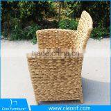 Twisted Cane Furniture Restaurant Table and Chairs Dining Set thumbnail-4